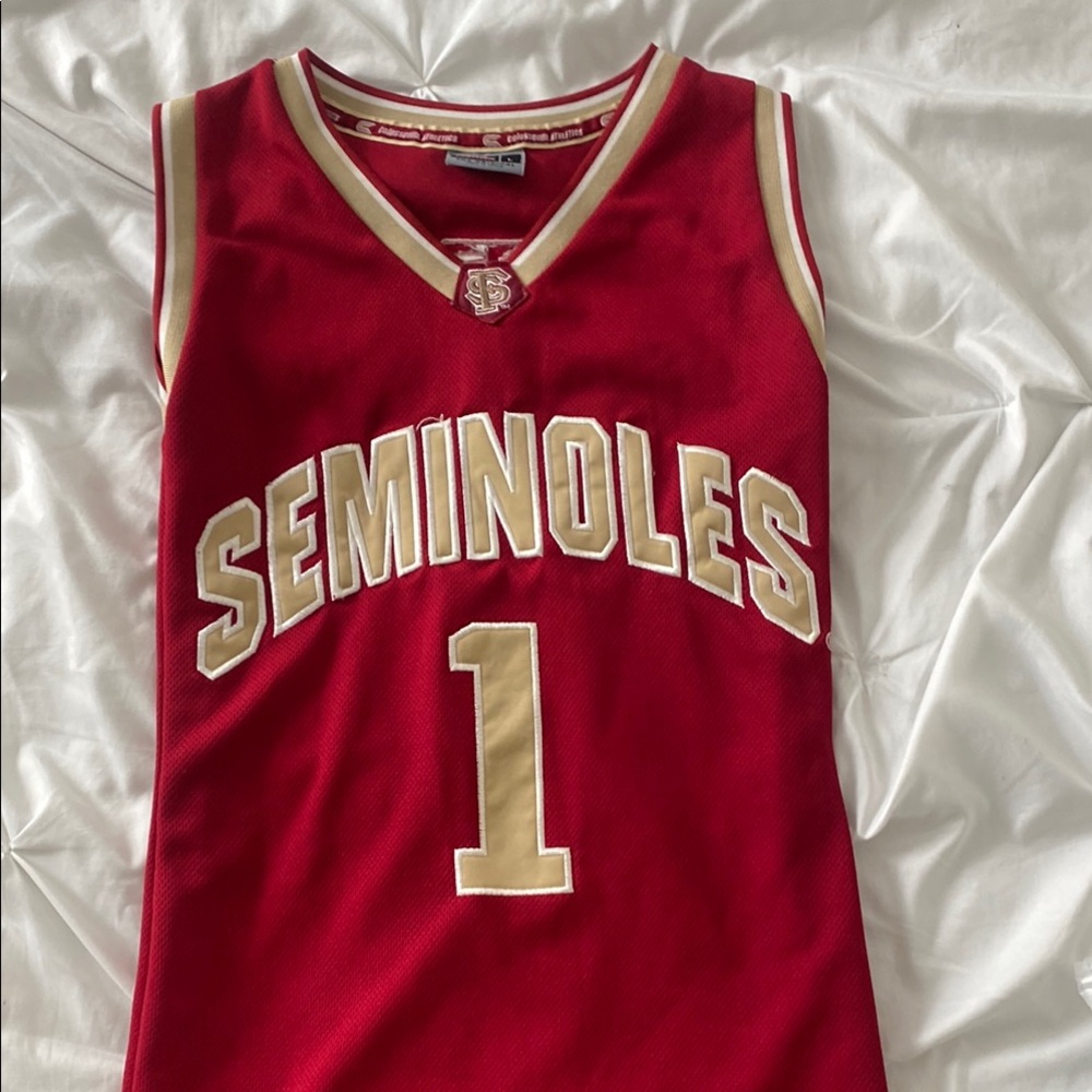 Colosseum Red and Gold Florida State Seminoles Jersey
